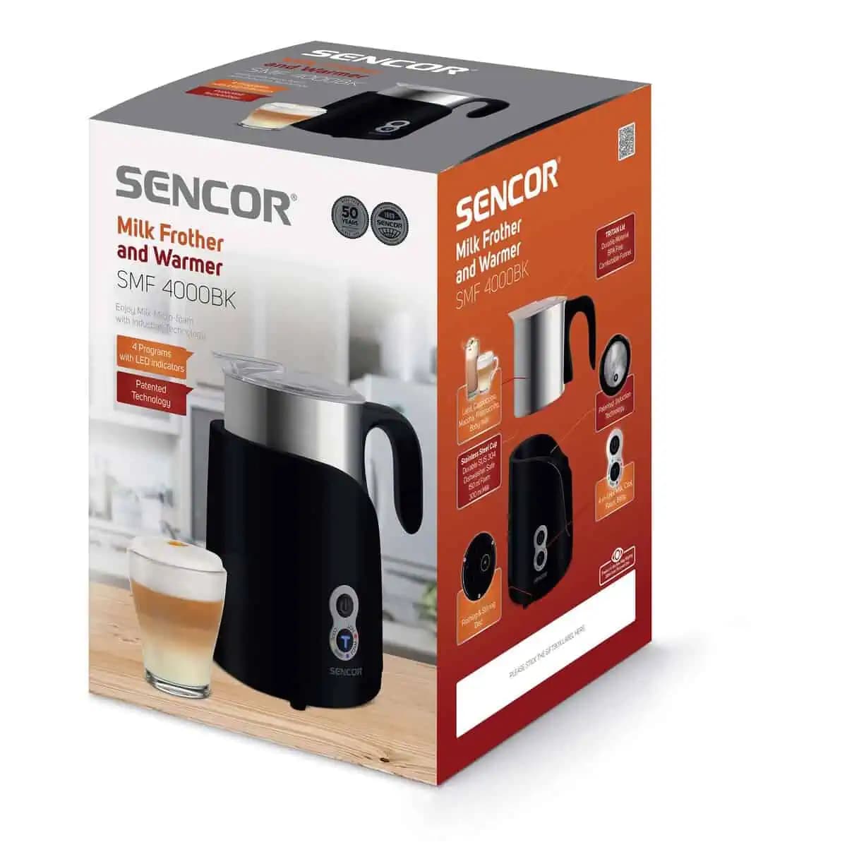فوم ساز شیر سنکور مدل Sencor SMF 4000BK — تصویر ۹