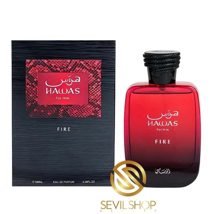 ادکلن رصاصی هوس فایر Rasasi Hawas Fire For Him — تصویر ۴