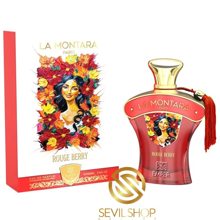 ادکلن لا مونتارا پاریس رژ بری امپر Emper La Montara Paris Rouge Berry