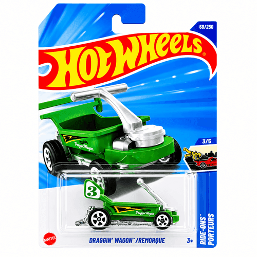 ماکت ماشین هات ویلز دراگین واگن / تریلر 1:64 | DRAGGIN’ WAGON / TRAILER