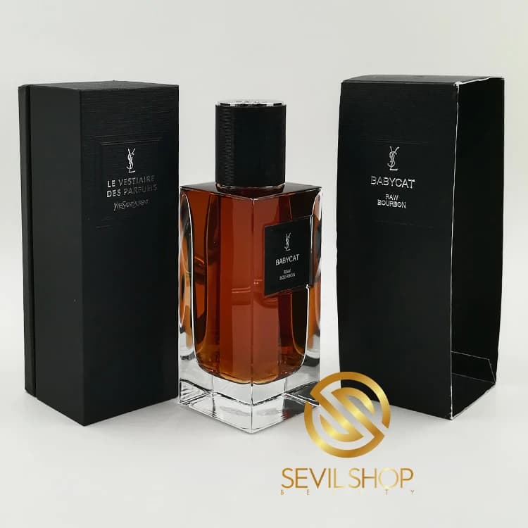 های کپی ادکلن ایو سن لورن بیبی کت راو بوربن Yves Saint Laurent Babycat Raw Bourbon High Copy — تصویر ۳