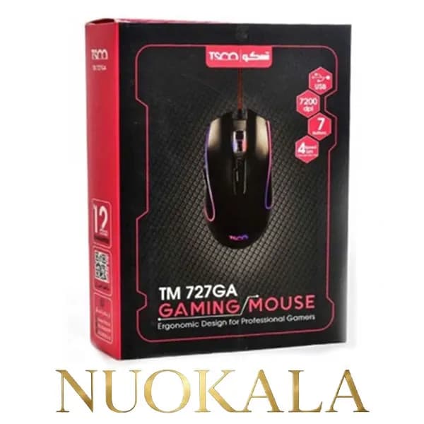 ماوس گیمینگ سیم دار تسکو مدل TM 727 — تصویر ۱۱