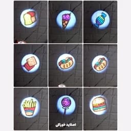 اسباب بازی پروژکتور چراغ قوه دار کودک عکس نور مناسب بازی در ترس از تاریکی فکری سرگرمی آموزشی شناخت میوه حیوانات ماشین — تصویر ۱۲