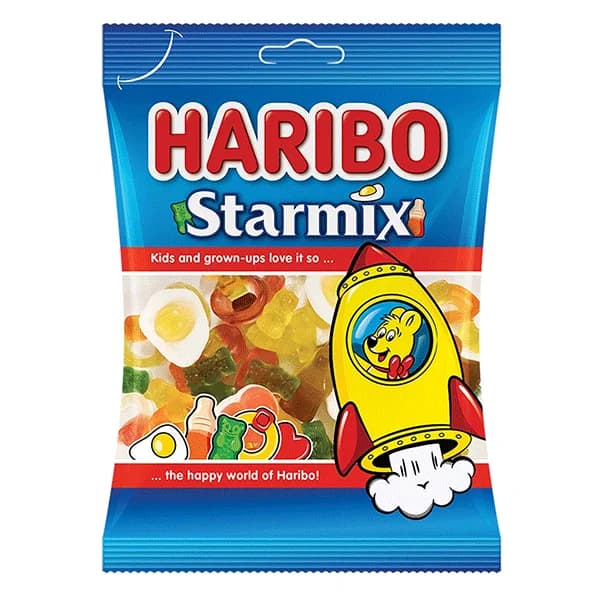 پاستیل هاریبو استار میکس حجم 35 گرم