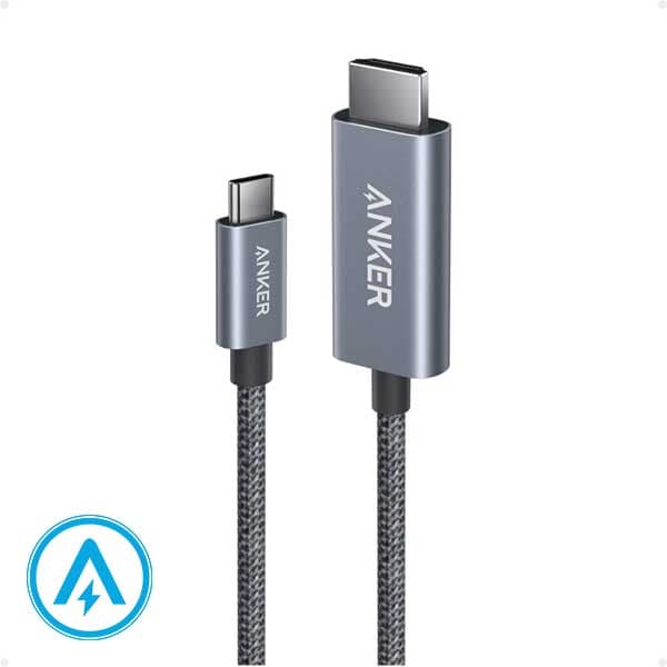 کابل تبدیل USB-C به HDMI انکر مدل Anker A87E0