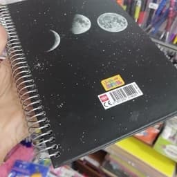 لوارم تحریر فانتزی دفتر بلک ژورنال جلدسخت دفتر سیاهبرگ — تصویر ۱۲