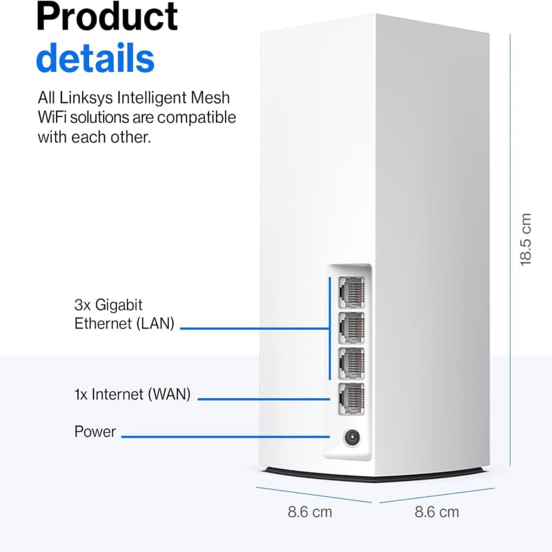 روتر لینکسیس مدل Linksys MX2000 (استوک) — تصویر ۱۱