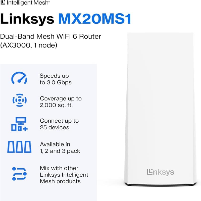 روتر لینکسیس مدل Linksys MX2000 (استوک) — تصویر ۱۲