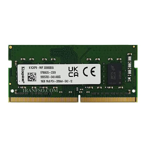 رم لپ تاپ 16 گیگ Kingston DDR4 3200 MHz — تصویر ۲
