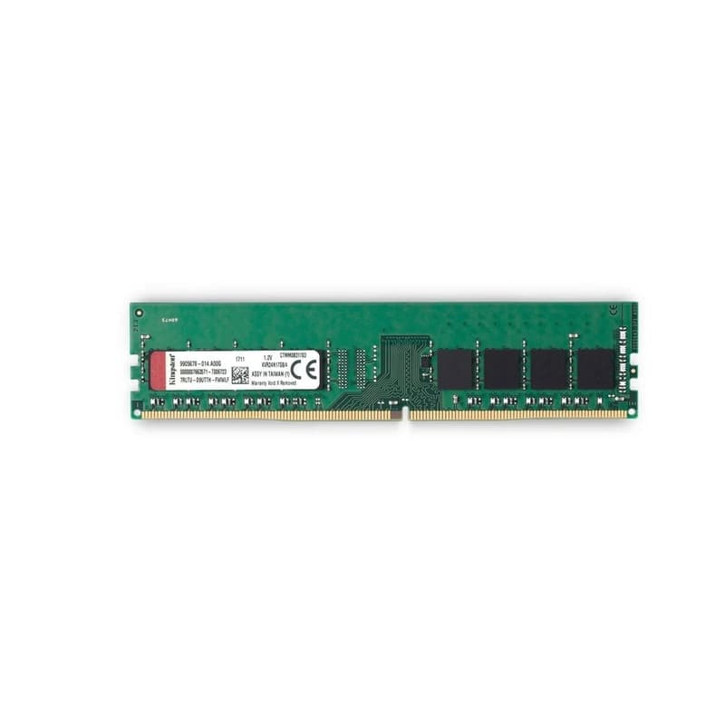 رم دسکتاپ کینگستون 4GB PC4-2400 CL17 288-PIN UDIMM RAM KINGSTON DDR4 4GB 2400MHz KVR