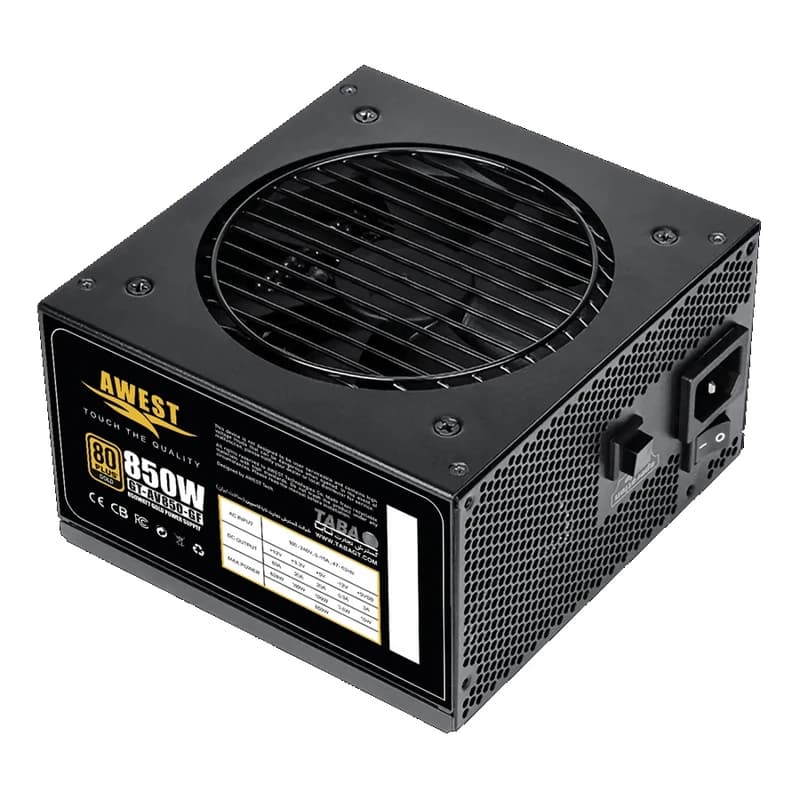 منبع تغذیه کامپیوتر اوست مدل Awest GT-AV850-GF — تصویر ۲