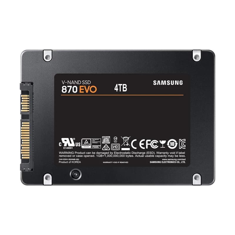 اس اس دی اینترنال سامسونگ مدل EVO 870 ظرفیت 4 ترابایت Samsung ‘ ** اصلی ** — تصویر ۴