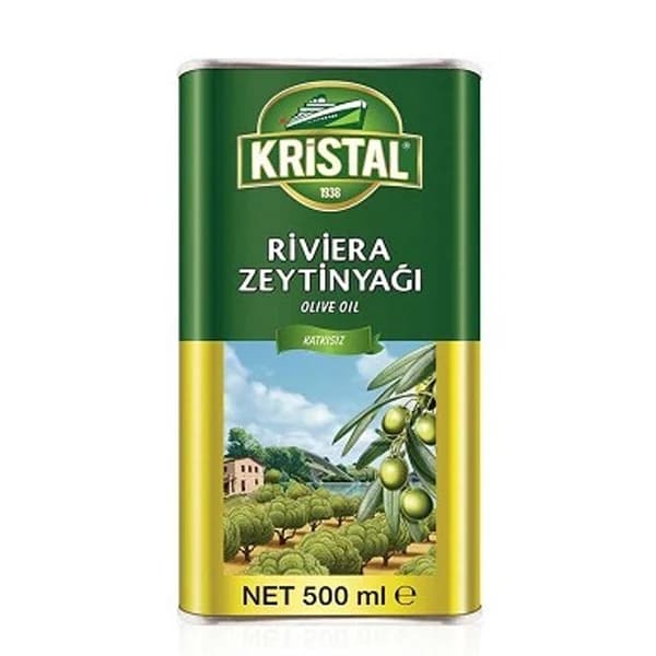 روغن زیتون کریستال نیم لیتری