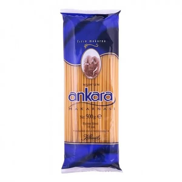 ماکارونی رشته ای ضخیم آنکارا Ankara حجم 500 گرم