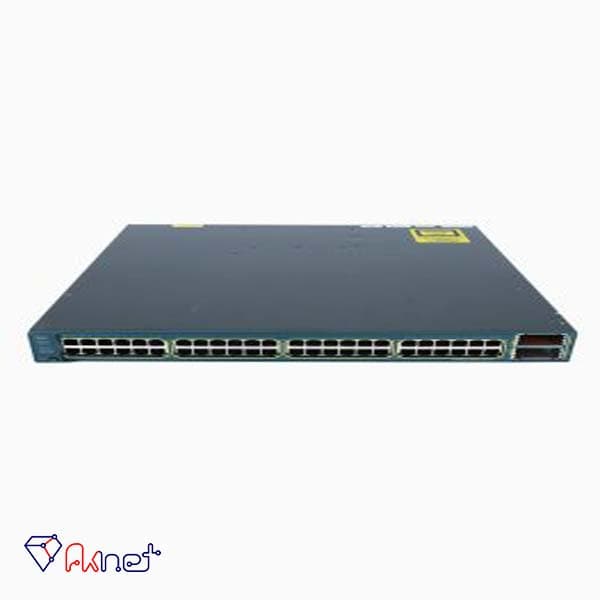 سوئیچ گیگابایت 48 پورت PoE سیسکو Cisco WS-C3560E-48PD-S — تصویر ۲