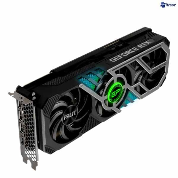 کارت گرافیک rtx 3080 gamingpro palit 10GB(استوک)