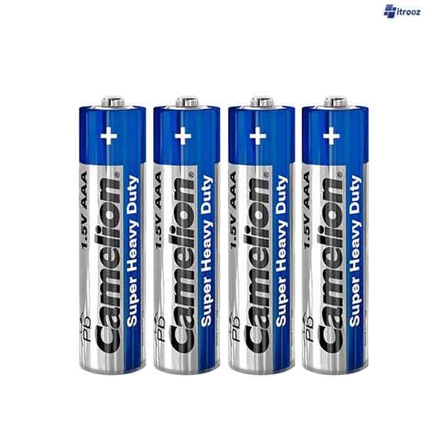 باتری چهارتایی نیم قلمی کملیونCamelion Super — تصویر ۲