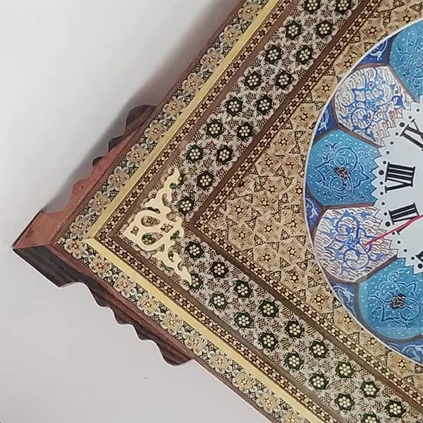 ساعت خاتم کاری مربع کد 100 — تصویر ۱۱