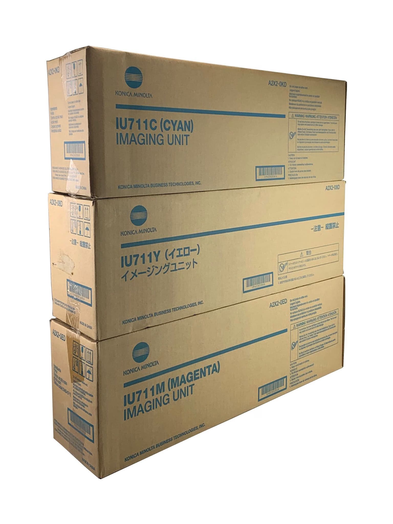 ست کامل ایمیج یونیت IU-711 کونیکا مینولتا 654 654e 754 754e اورجینال