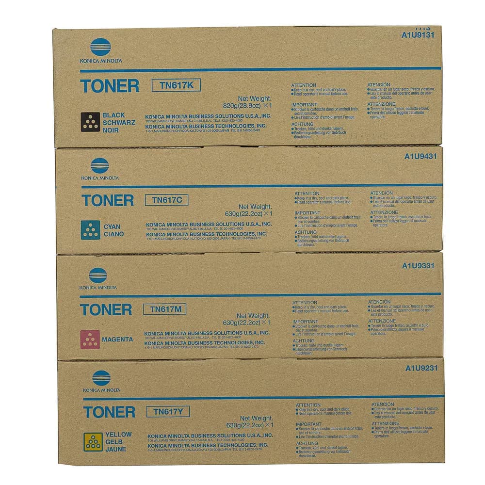 ست تونر اورجینال TN617 کونیکا مینولتا C70HC