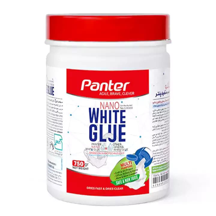 چسب نانو سفید 750 گرم پنتر کد WG438