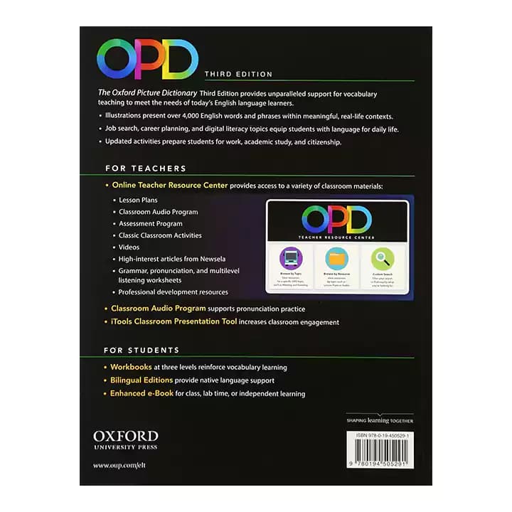 کتاب OXFORD PICTURE DICTIONARY — تصویر ۳