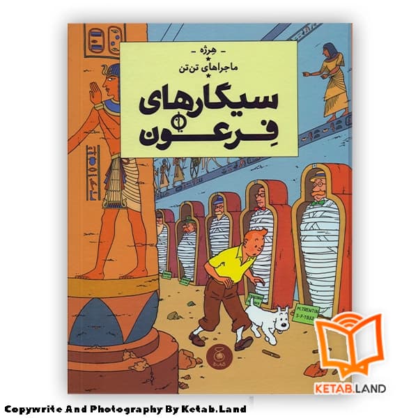 کتاب ماجراهای تن تن سیگارهای فرعون 4 — تصویر ۴
