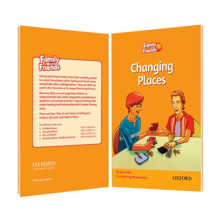 کتاب 4 Family And Friends Changing Places — تصویر ۵