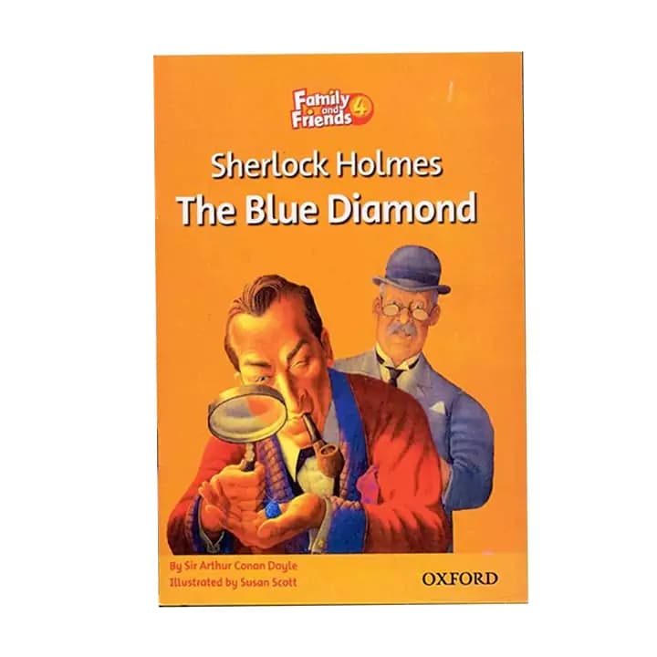 کتاب 4 Family And Friends Sherlock Holmes The Blue Diamond — تصویر ۳