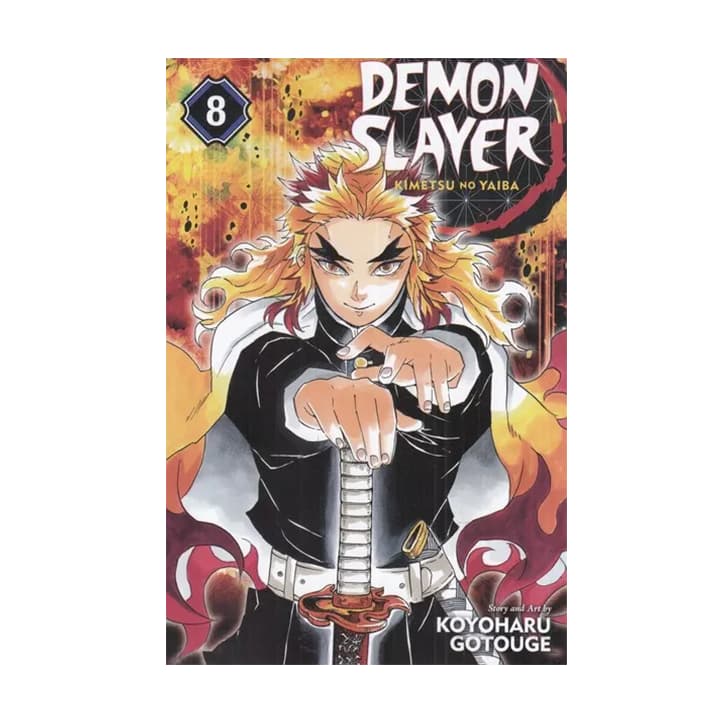 مجموعه مانگا زبان اصلی سری demon slayer 8 — تصویر ۲