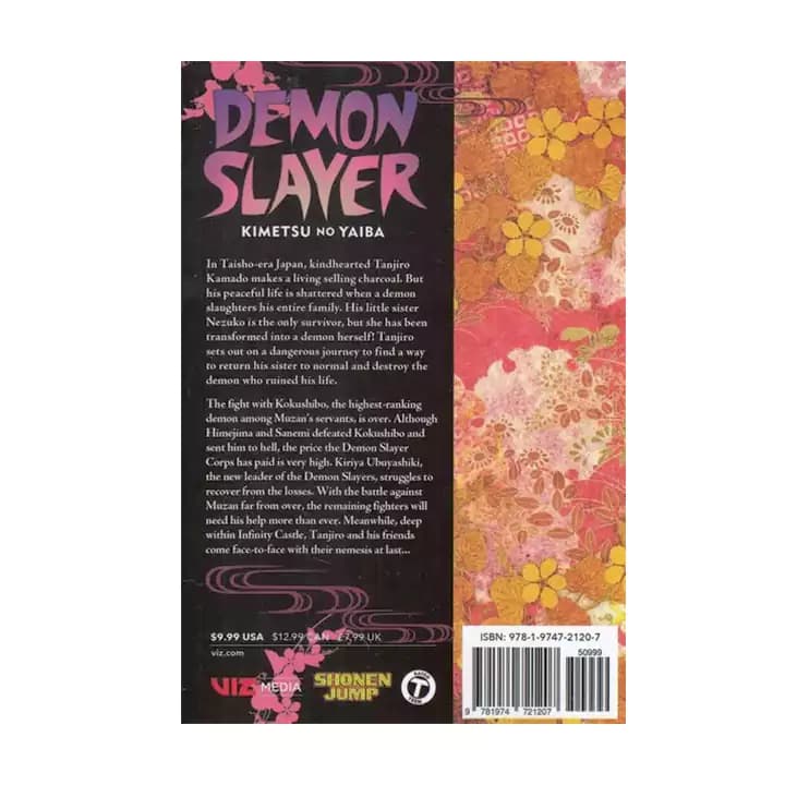مجموعه مانگا زبان اصلی سری demon slayer 21 — تصویر ۳