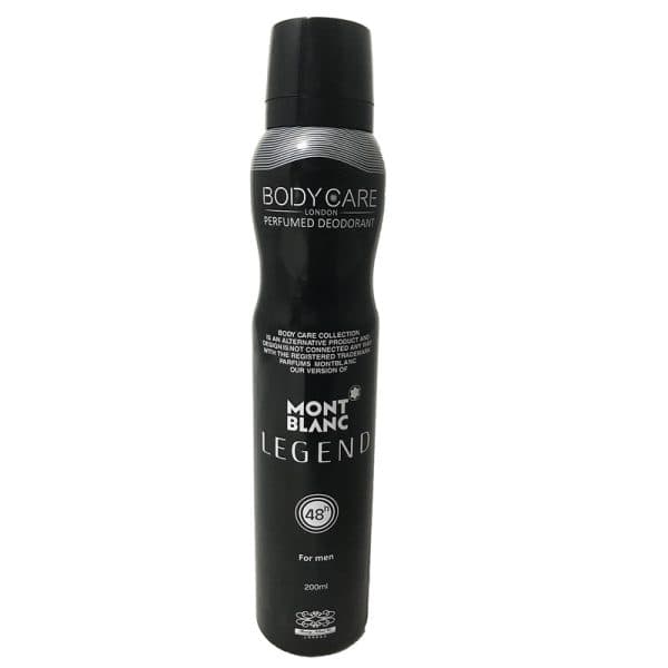 اسپری بدن لجند بادی کر مردانه حجم 200 میل Legend Body Care