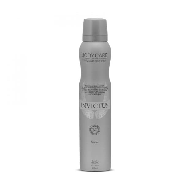 اسپری بدن رایحه اینوکتوس بادی کر مردانه Body Care Invictus For Men — تصویر ۲