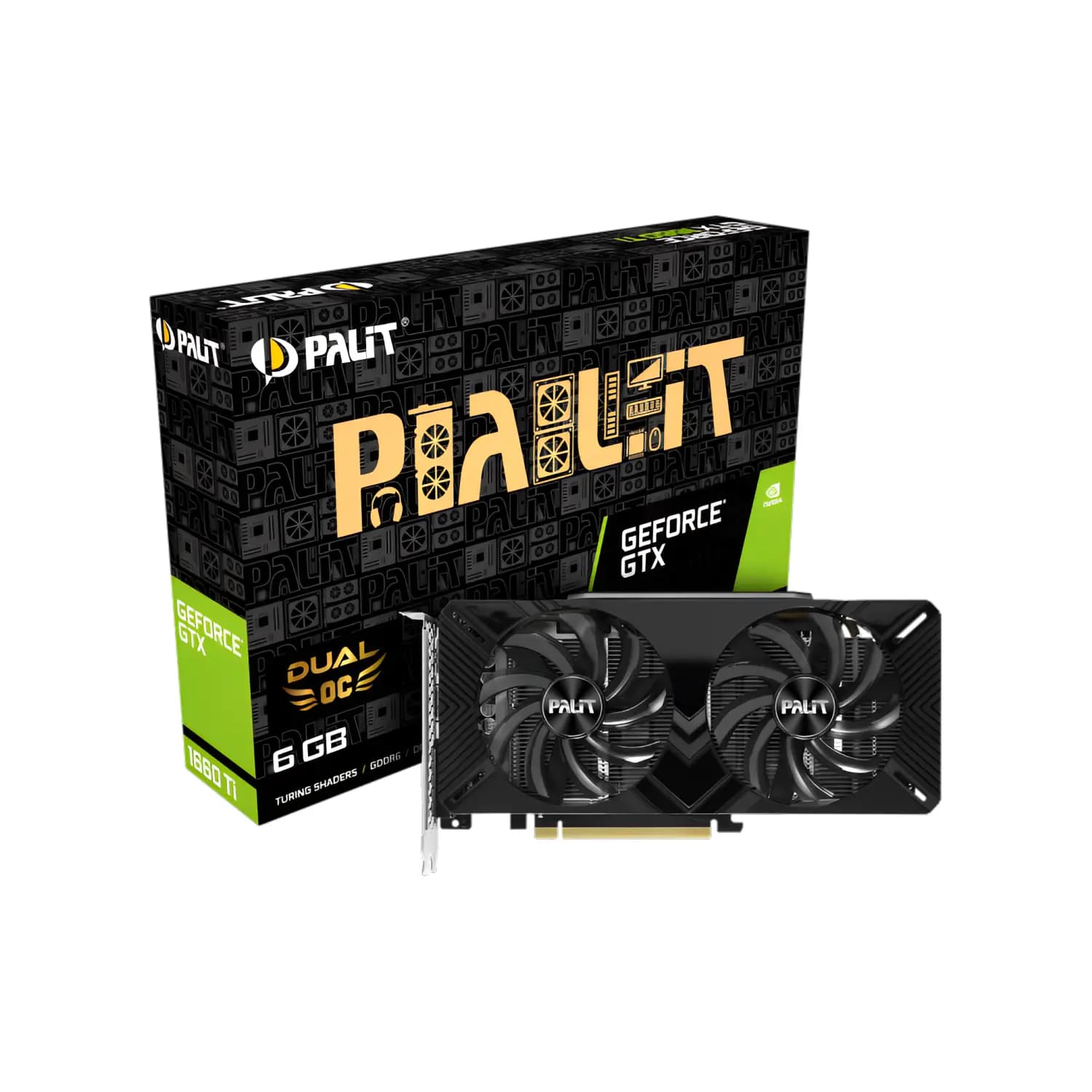 کارت گرافیک Palit GeForce GTX 1660 Ti 6GB استوک
