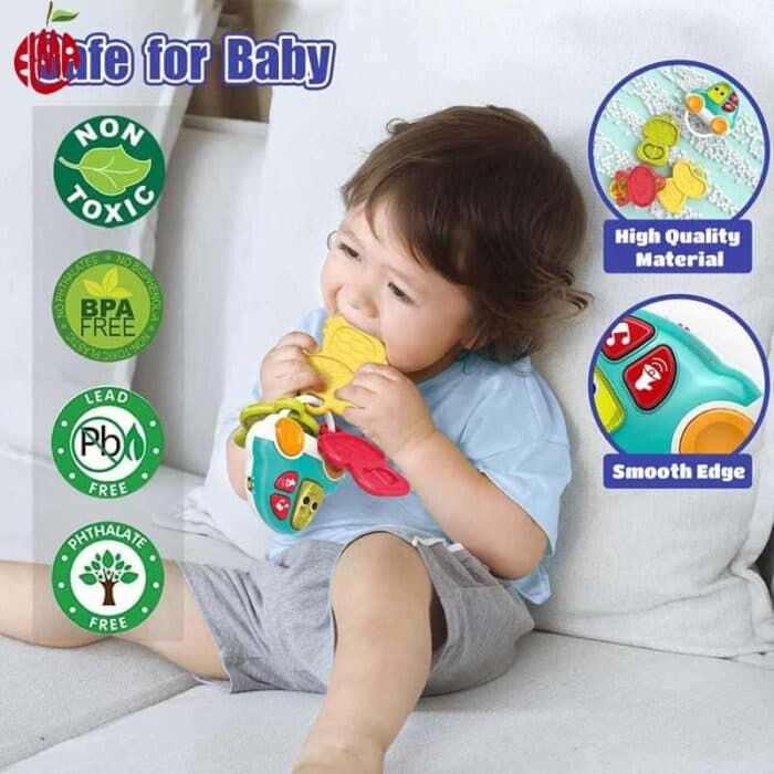 جغجغه دندانگیر موزیکال طرح سوئیچ E8996 هولی تویز Huile Toys — تصویر ۷