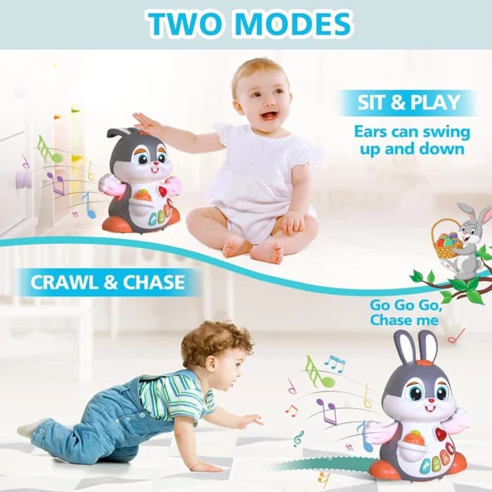 خرگوش موزیکال Dancing Bunny HE9991 هولی تویز Huile Toys — تصویر ۶