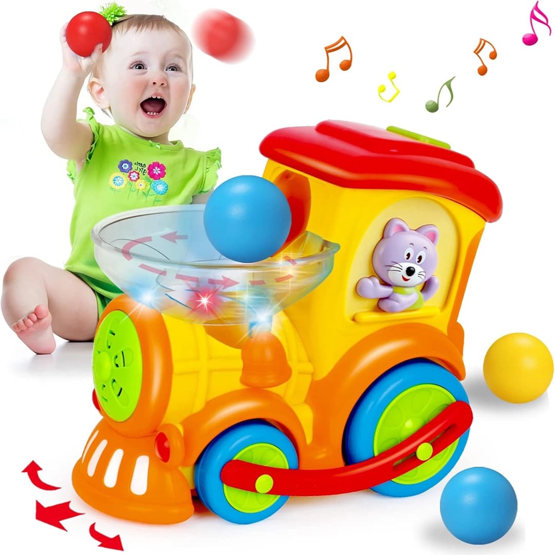 قطار توپ پرتاب کن 958 هولی تویز Huile toys