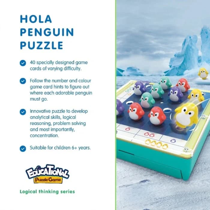 پازل پنگوئن E7986 هولی تویز Huile Toys — تصویر ۱۰