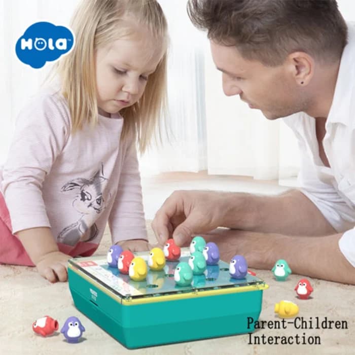 پازل پنگوئن E7986 هولی تویز Huile Toys — تصویر ۳