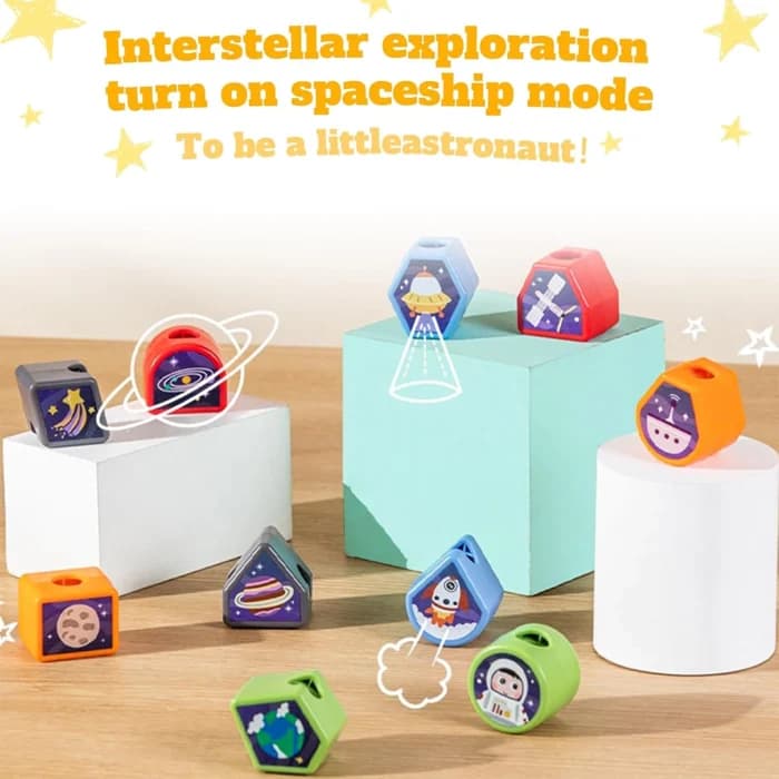 پازل سفینه فضایی He792000 هولی تویز Huile Toys — تصویر ۹