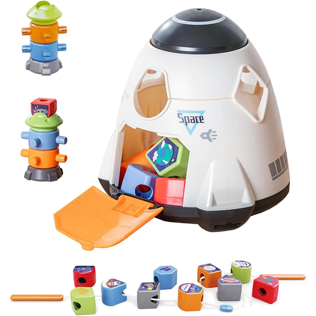 پازل سفینه فضایی He792000 هولی تویز Huile Toys — تصویر ۲