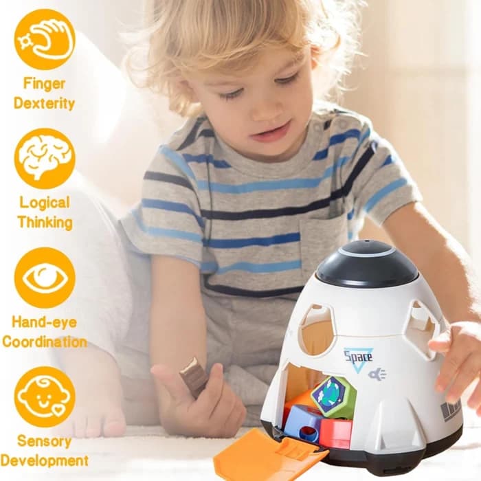 پازل سفینه فضایی He792000 هولی تویز Huile Toys — تصویر ۳