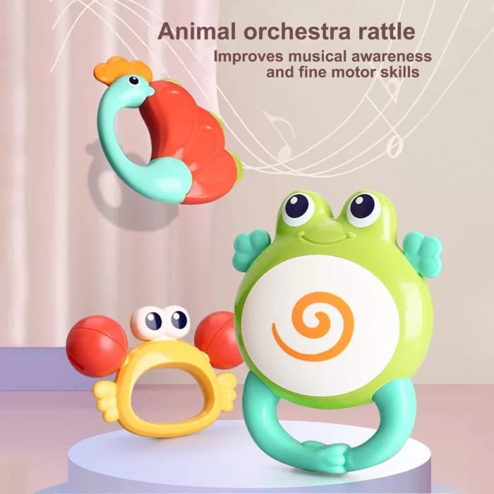 ست جغجغه دندانگیر E318A هولی تویز Huile Toys — تصویر ۱۲