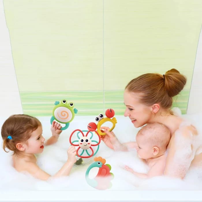 ست جغجغه دندانگیر E318A هولی تویز Huile Toys — تصویر ۳
