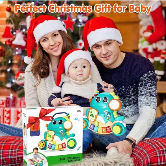 پیانو دایناسور He8976 هولی تویز Huile Toys — تصویر ۸
