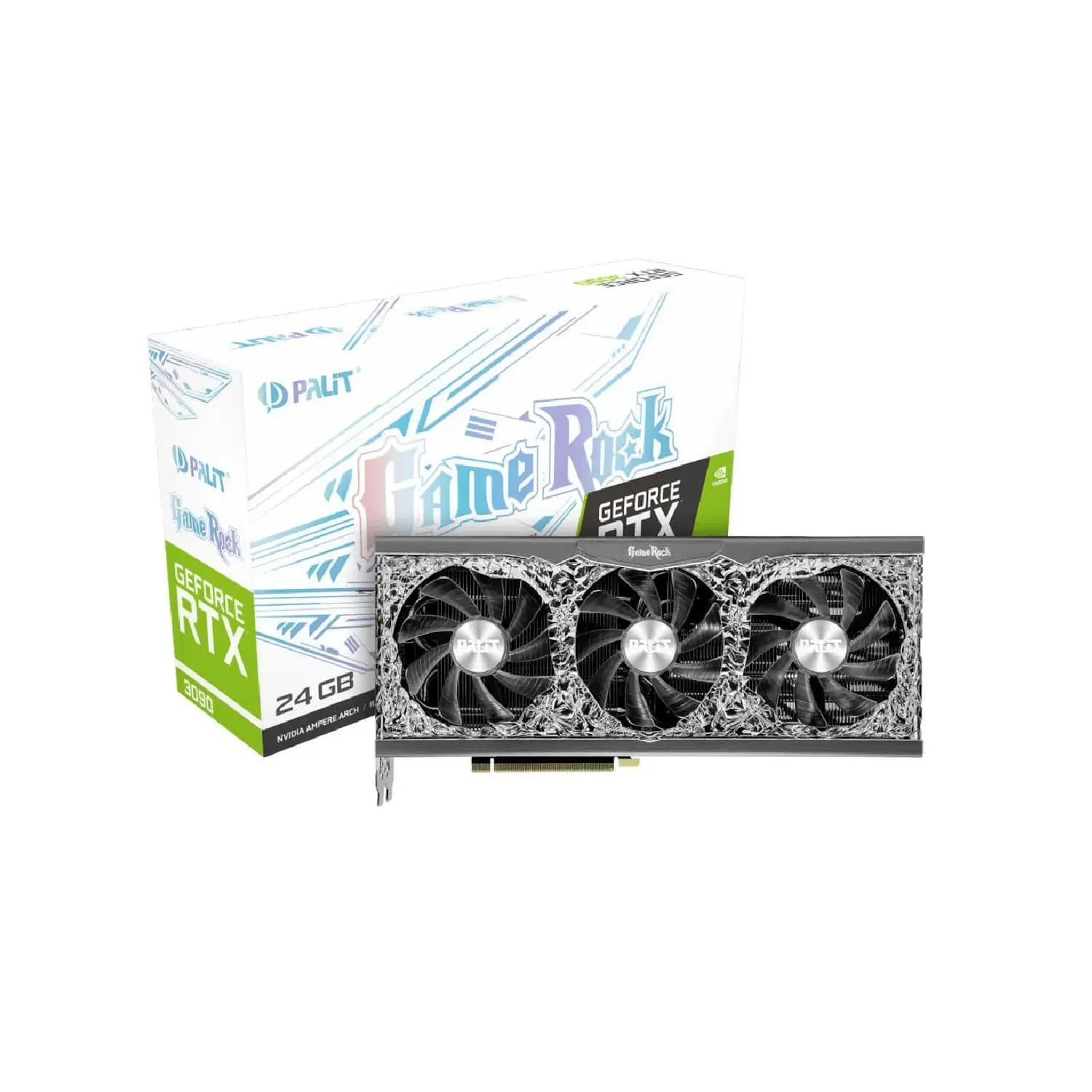 کارت گرافیک استوک پالیت Palit GeForce RTX 3090 GameRock 24G — تصویر ۳