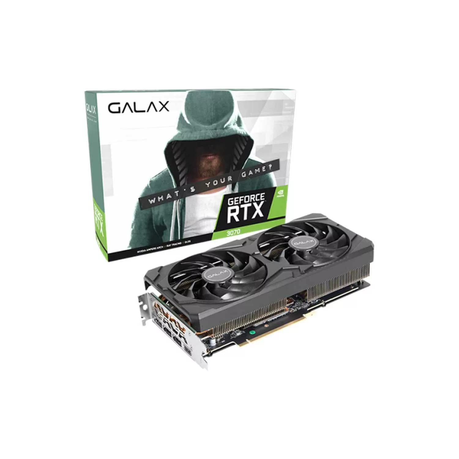 کارت گرافیک استوک گلکس مدل Galax RTX 3070 2 Fan — تصویر ۴