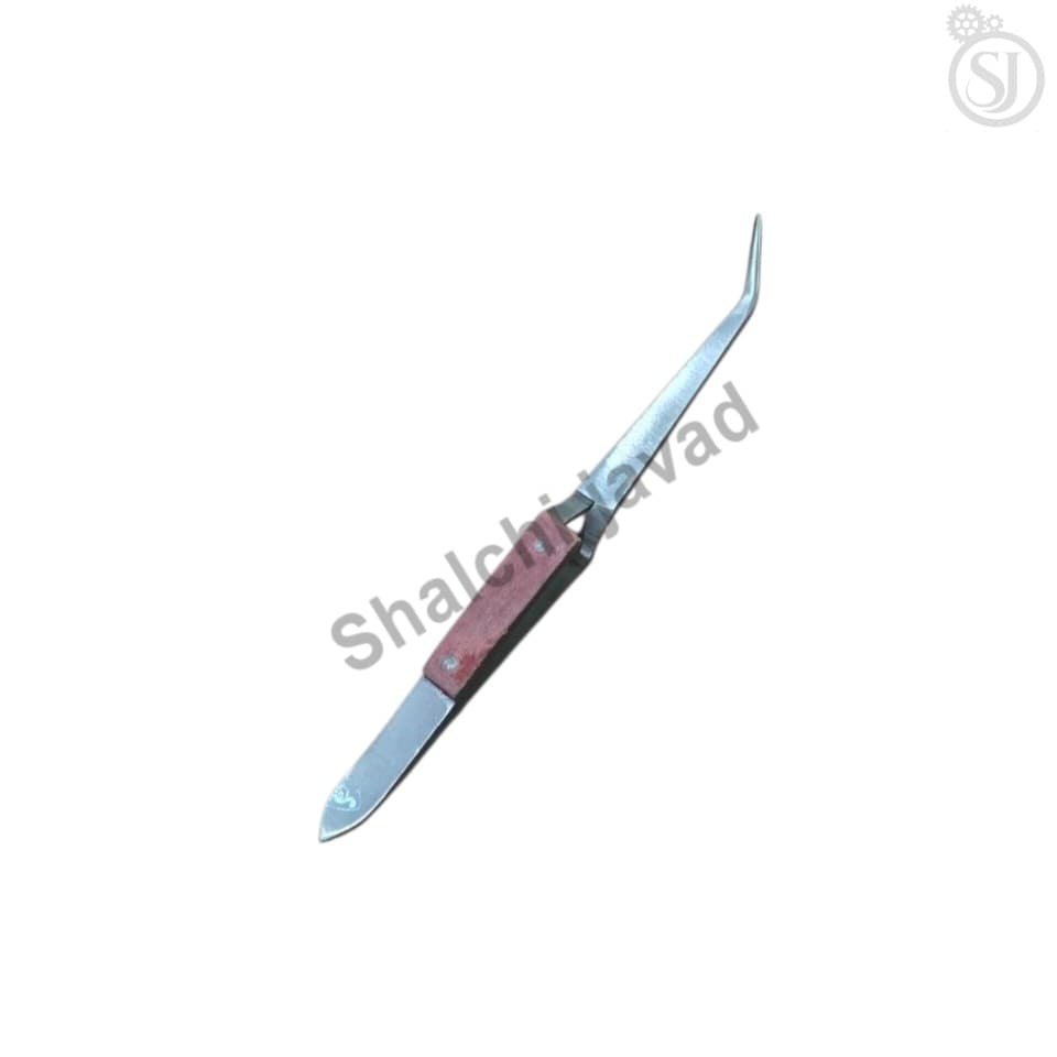 چفت گیره برعکس سر کج زرگری | ابزار تخصصی فرم‌دهی و نگه‌داری قطعات