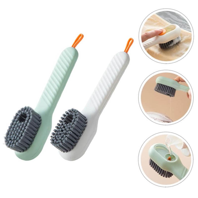فرچه شستشو مخزن دار دسته دار Shoe brush