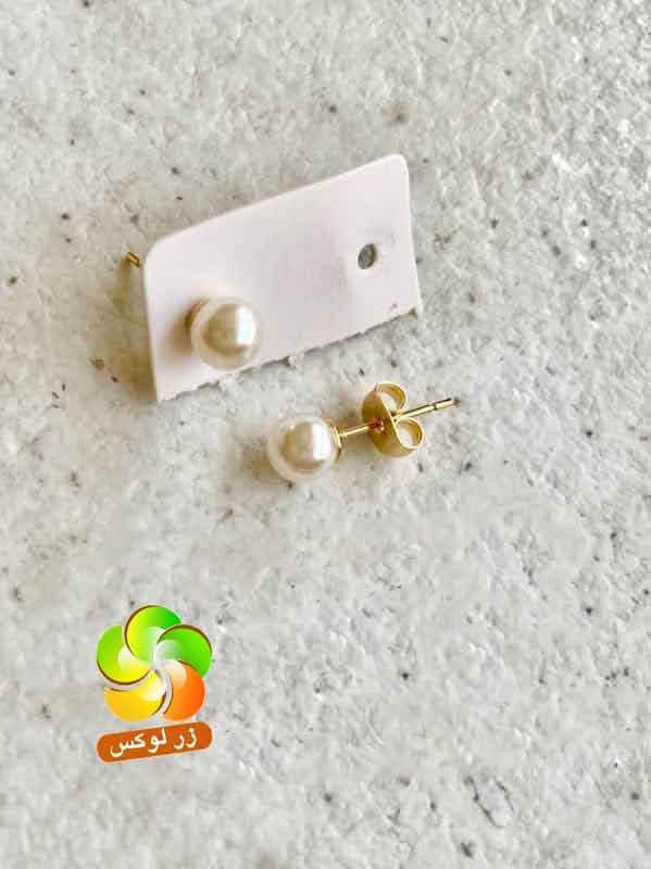 گوشواره مدل میخی مروارید